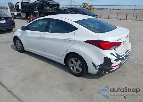 2014 Hyundai Elantra Se z USA, uszkodzony, nr VIN 5NPDH4AE9EH516928